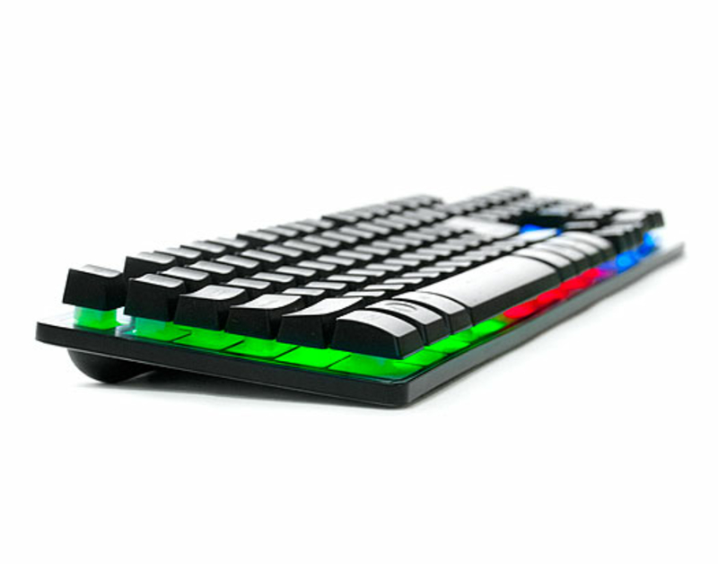 Клавіатура REAL-EL Comfort 7090 Backlit USB чорна з підсвічуванням, numer zdjęcia 6