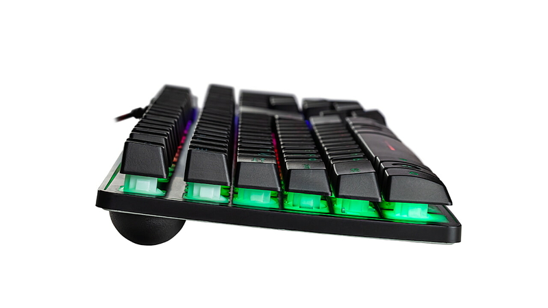 Клавіатура REAL-EL Comfort 7090 Backlit USB чорна з підсвічуванням, numer zdjęcia 8