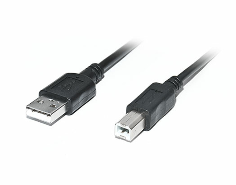 Кабель REAL-EL USB 2.0 Pro AM-BM (інтерфейсний) 3m чорний, фото №4