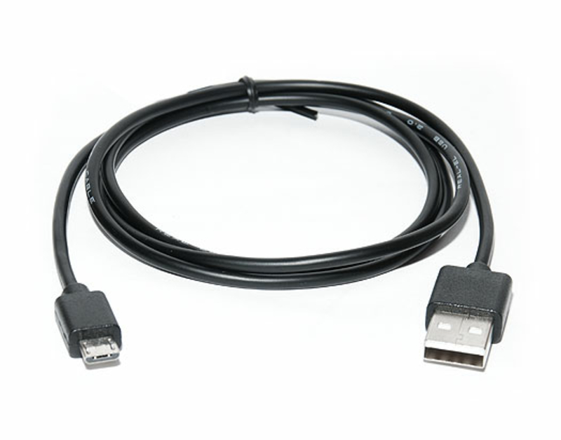 Кабель REAL-EL USB 2.0 Pro AM-microUSB type B 1m чорний, фото №2