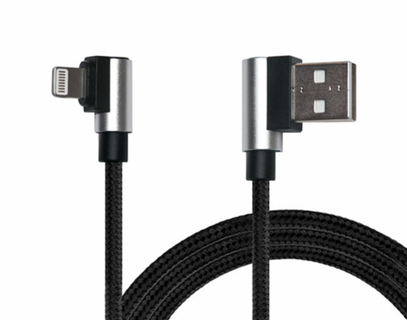 Кабель REAL-EL USB 2.0 Premium AM-8pin (Lightning) 1m черный, фото №6