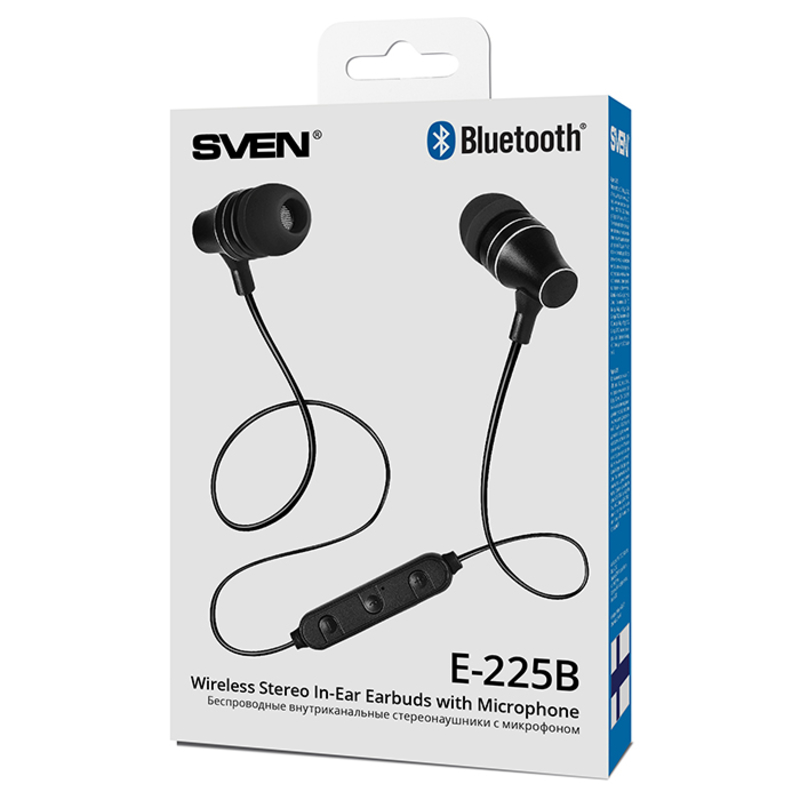 Наушники SVEN E-255B с микрофоном (Bluetooth), фото №4