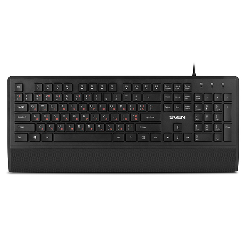 Клавиатура SVEN KB-E5500 черная, фото №2