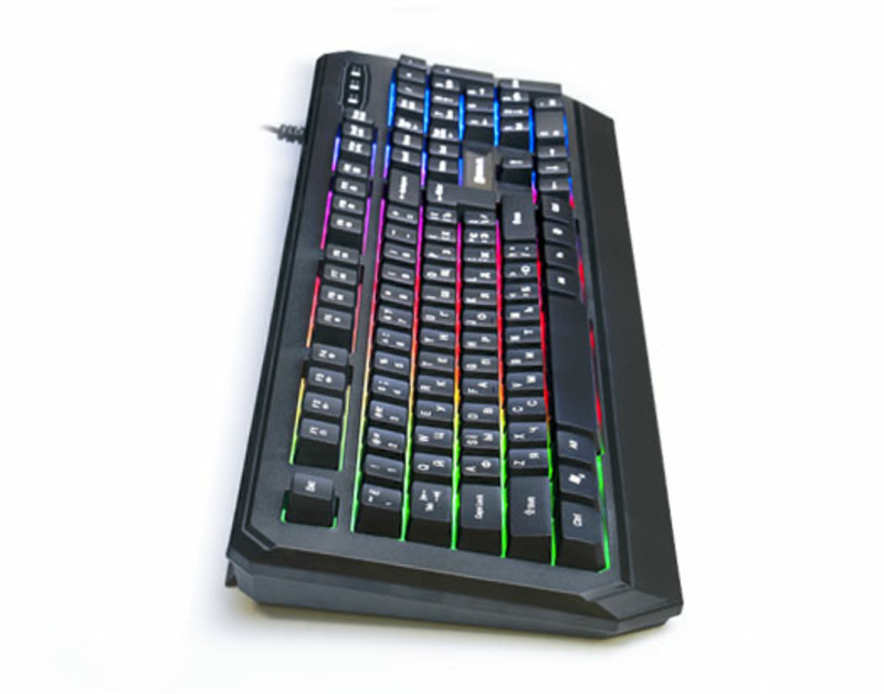 Клавіатура REAL-EL Comfort 7001 Backlit USB ігрова з підсвічуванням, numer zdjęcia 6