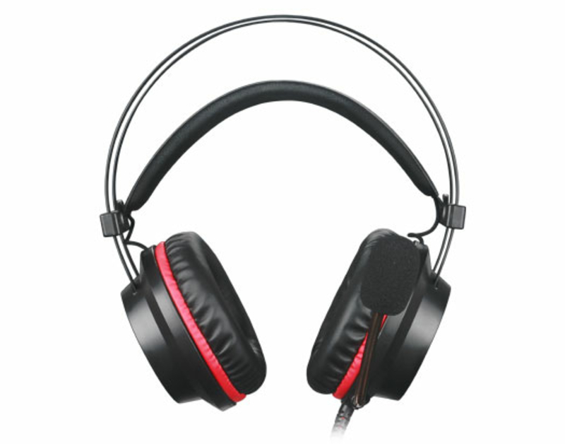 Навушники REAL-EL GDX-7450 з підсвічуванням ігрові з мікрофоном 4pin + PC, фото №11