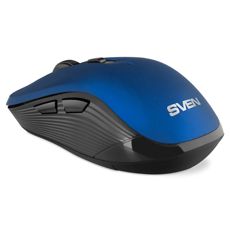 Мышка SVEN RX-560SW синяя беспроводная тихая, numer zdjęcia 3