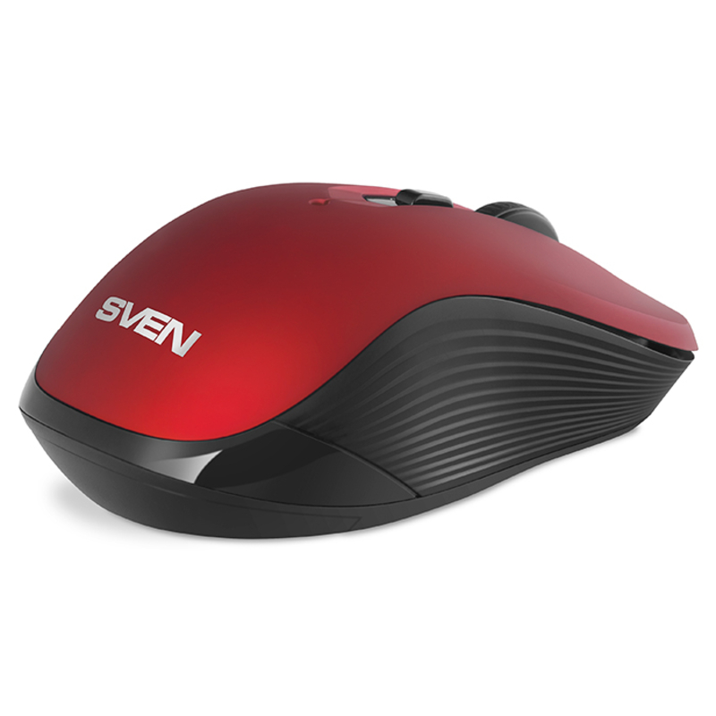 Мышка SVEN RX-560SW красная беспроводная тихая, фото №7