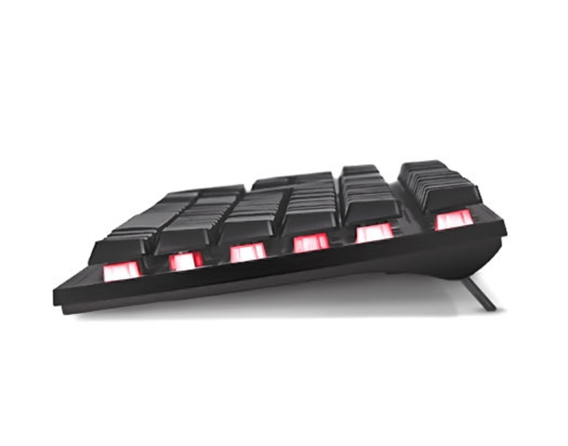 Клавіатура REAL-EL Comfort 7011 Backlit USB ігрова з підсвічуванням, numer zdjęcia 3