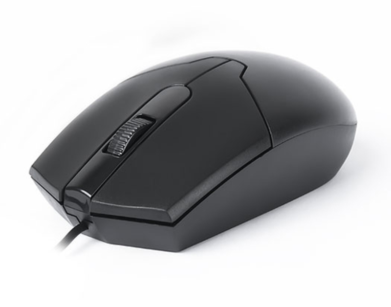Мышка REAL-EL RM-208 USB черная, фото №2