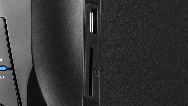 Колонки 2.1 REAL-EL M-380 black (32Вт, Bluetooth, USB, SD, FM, ДУ), фото №6