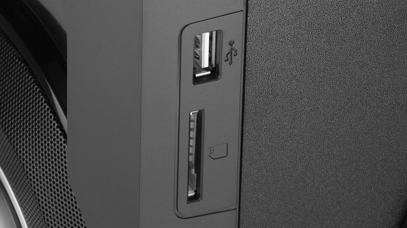 Колонки 2.1 REAL-EL M-590 black (60Вт, Bluetooth, USB, SD, FM, ДУ), numer zdjęcia 6