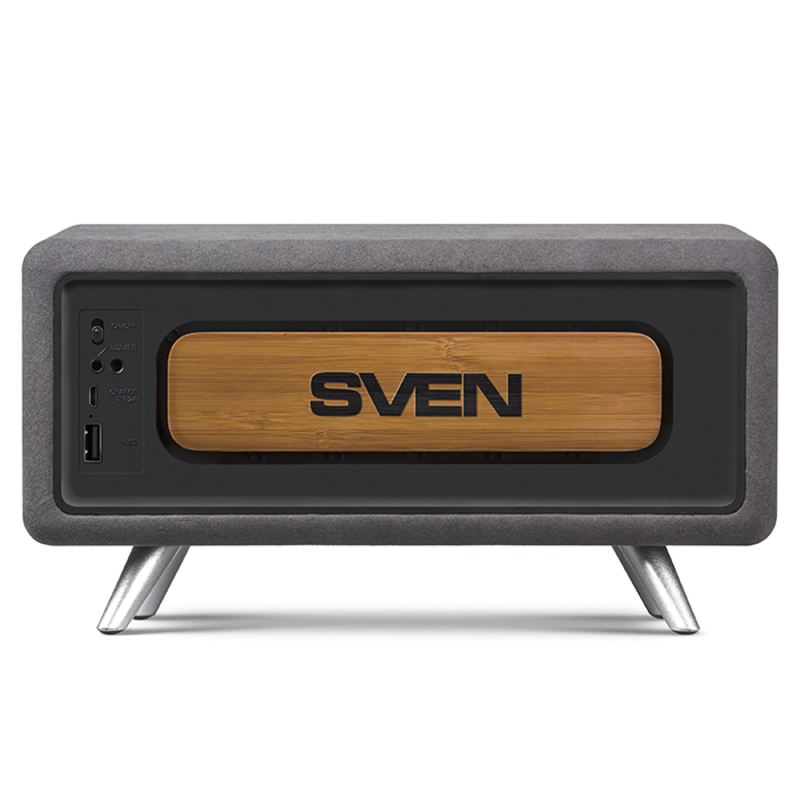 Домашняя аудио система SVEN HA-930 бамбук (30 Вт, Bluetooth, FM, USB, LED-дисплей, 2x2200мА*ч), фото №11