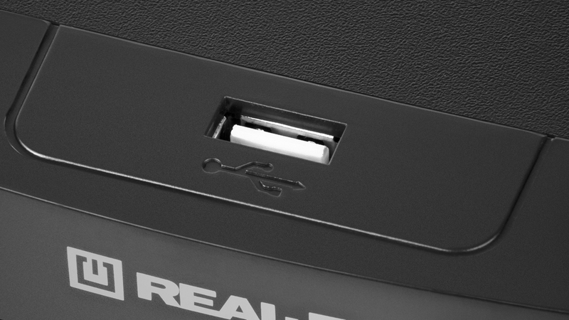 Колонки 2.1 REAL-EL M-390 black (32Вт, Bluetooth, USB, FM, ДУ), numer zdjęcia 4