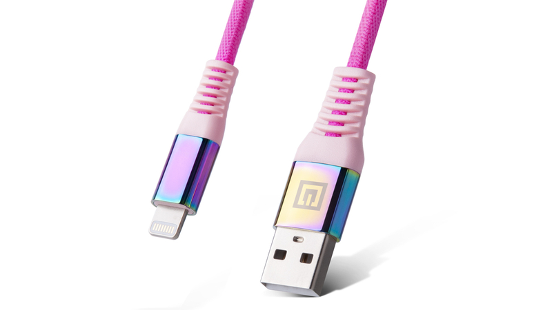 Кабель REAL-EL MFI USB A - Lightning Rainbow 1m, фото №7