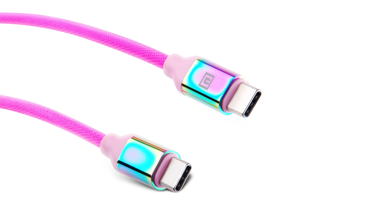 Кабель REAL-EL Premium USB Type C - Type C Rainbow 1m, photo number 8