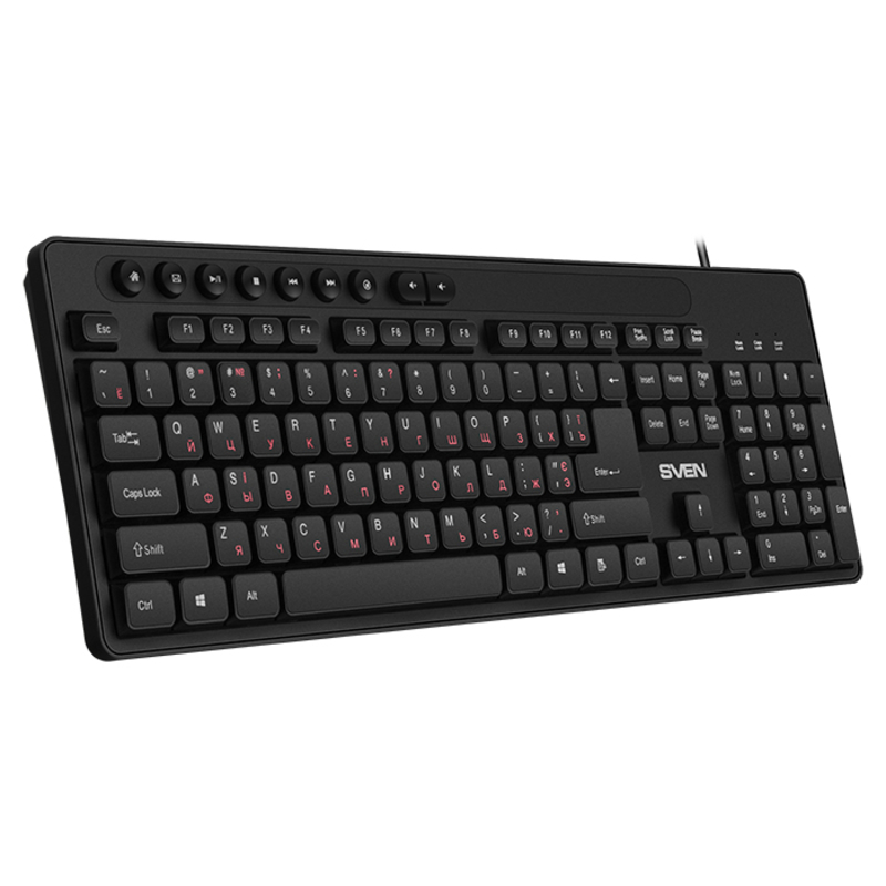 Клавиатура SVEN KB-C3060 черная, photo number 4