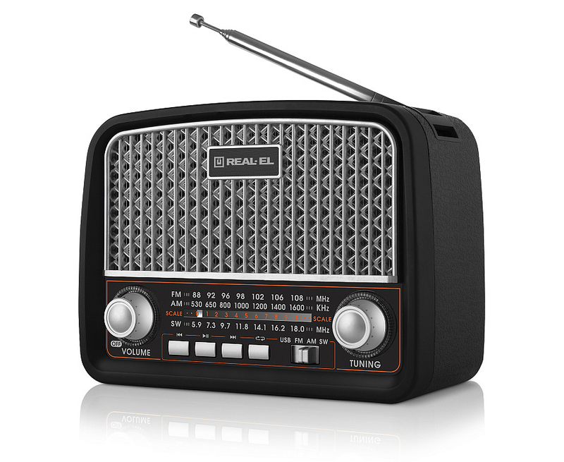 Портативний радіоприймач REAL-EL X-520 black, numer zdjęcia 4