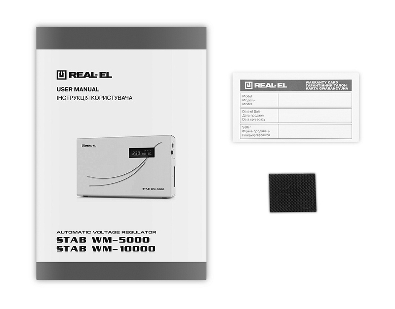 Стабілізатор напруги REAL-EL STAB WM-5000, фото №4