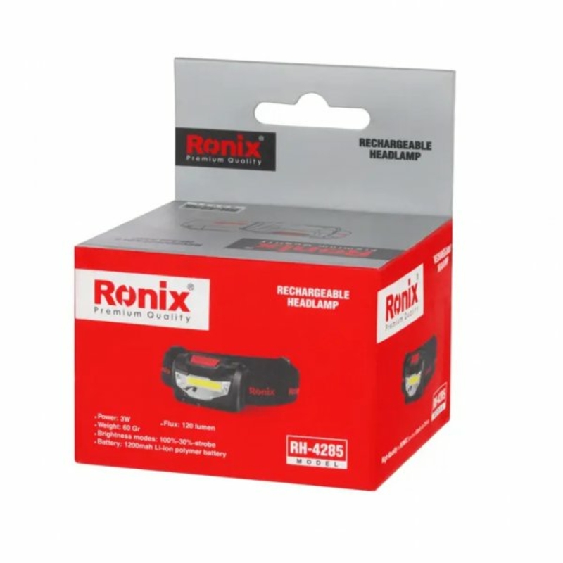 Ліхтар Ronix RH-4285 світлодіодний налобний, photo number 8
