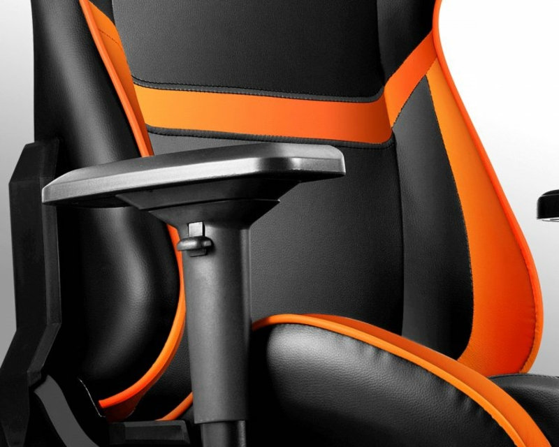 Крісло ігрове ARMOR , чорний- помаранч, numer zdjęcia 10