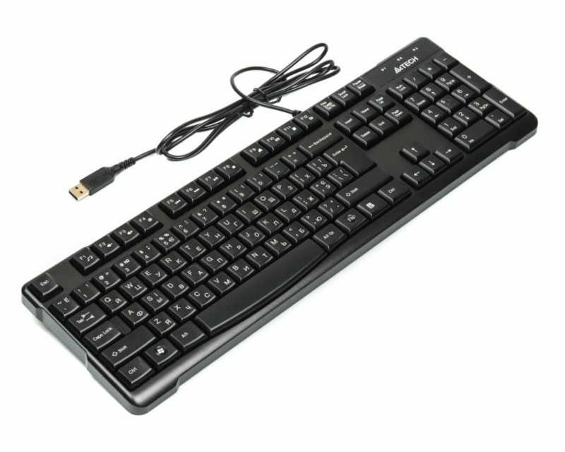 Клавіатура A4-Tech KR-750 USB, чорна, 103 keys, Win.Vista x86 Comfort Rounded Edge keyboard, numer zdjęcia 5