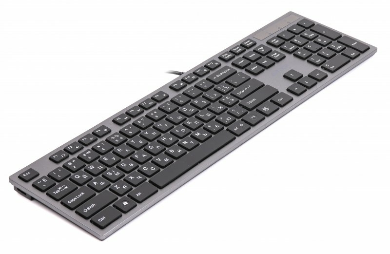 Клавіатура A4-Tech KV-300H USB, сіра,  X-Key + USB порт., фото №3