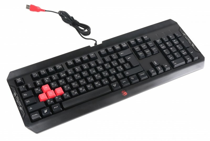 Клавіатура Bloody Q100,чорна, Інноваційна ігрова, numer zdjęcia 8
