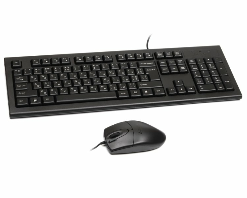 A4Tech KR-8520D, кмплект дротовий клавіатура з мишою, фото №4