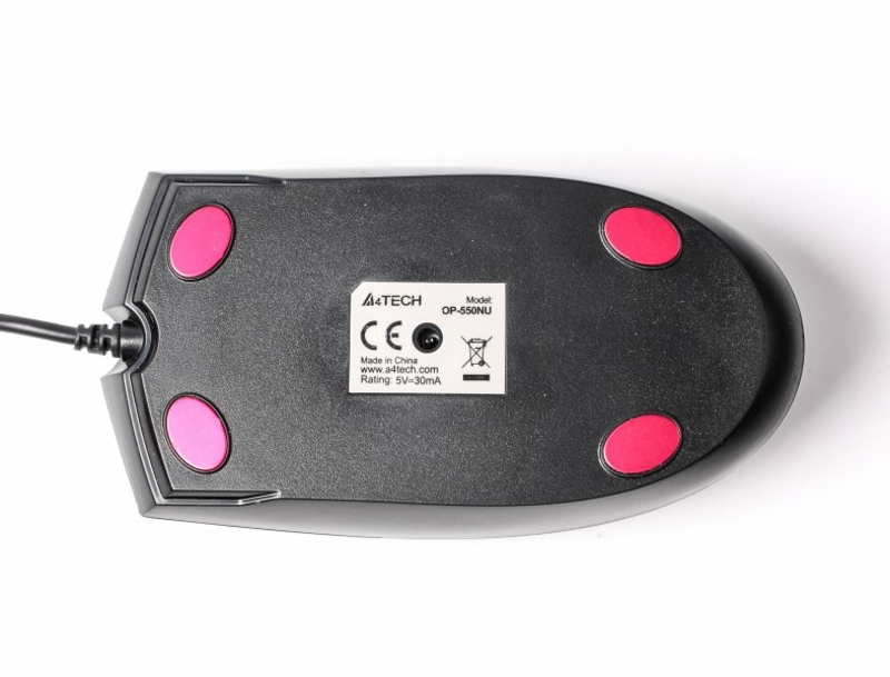 Миша A4ech  OP-550NU USB, чорна, фото №5