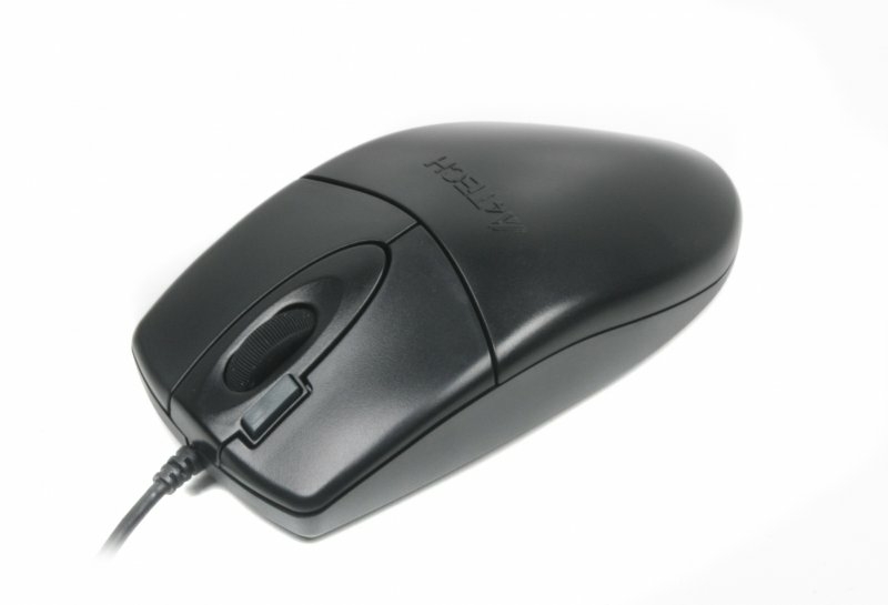 Миша A4Tech   OP-620-D USB,чорна, фото №2