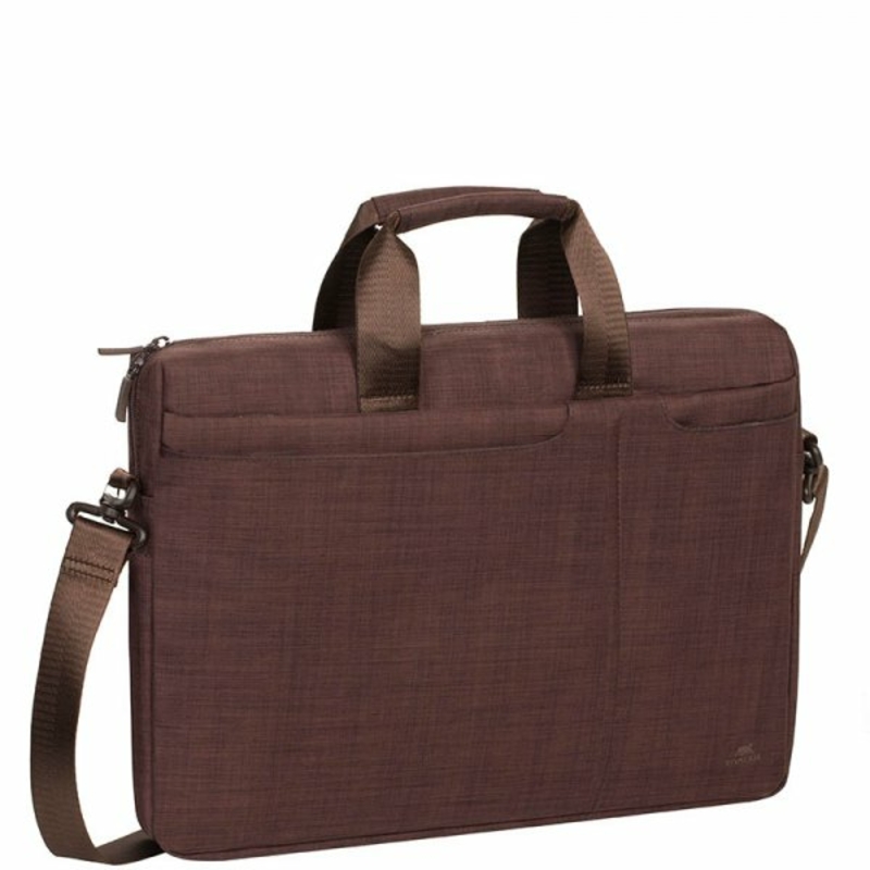 RivaCase 8335 коричнева сумка  для ноутбука 15.6 дюймів., photo number 2
