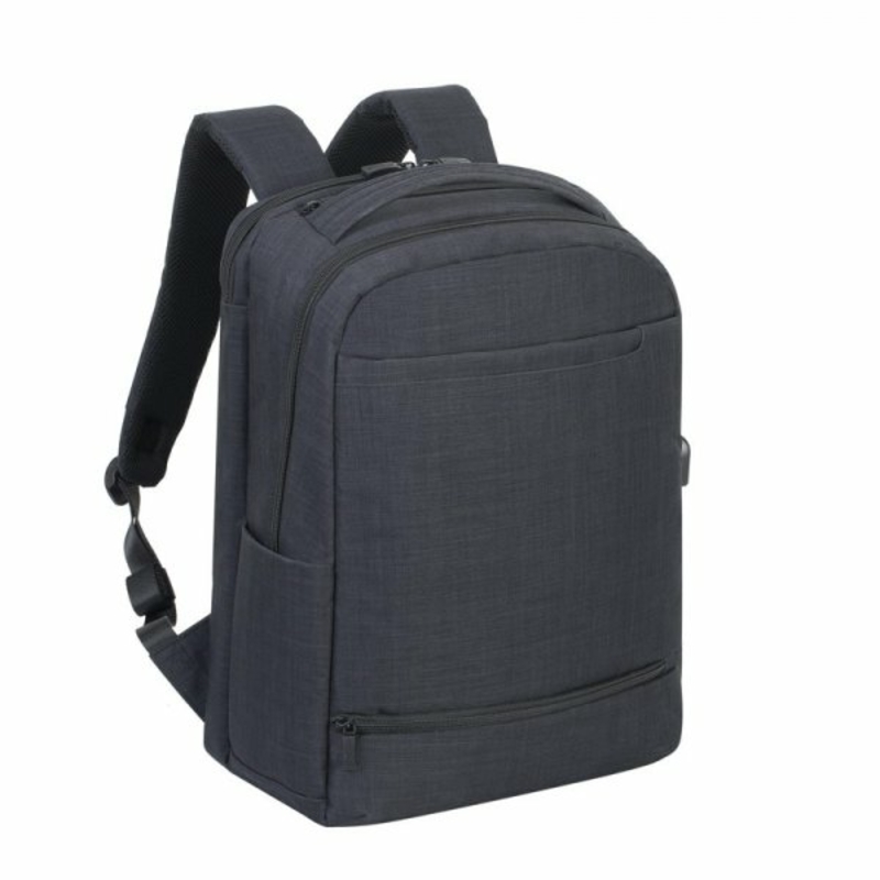 RivaCase 8365 чорний рюкзак для ноутбука 17.3 дюймів, photo number 2
