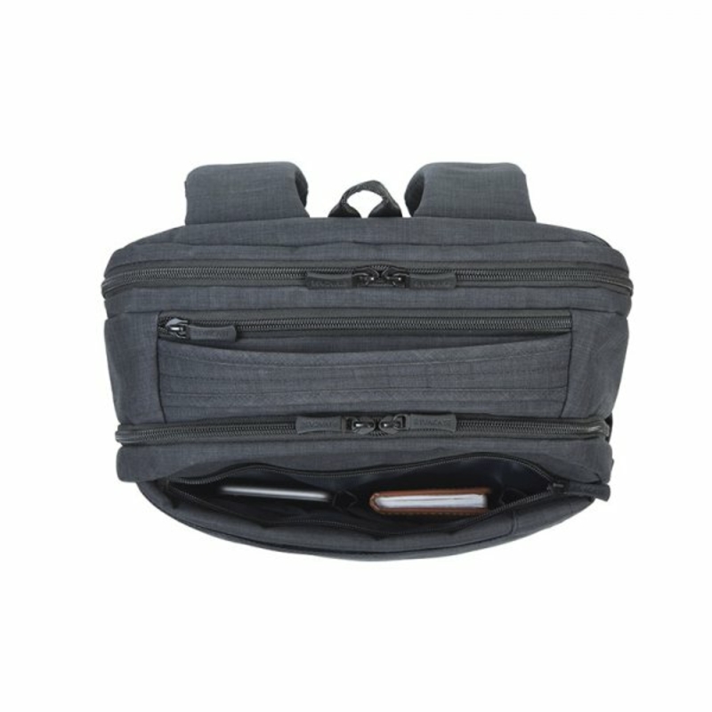 RivaCase 8365 чорний рюкзак для ноутбука 17.3 дюймів, фото №11