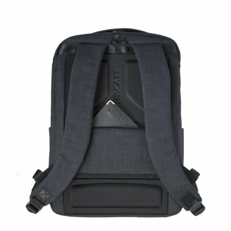 RivaCase 8365 чорний рюкзак для ноутбука 17.3 дюймів, фото №9