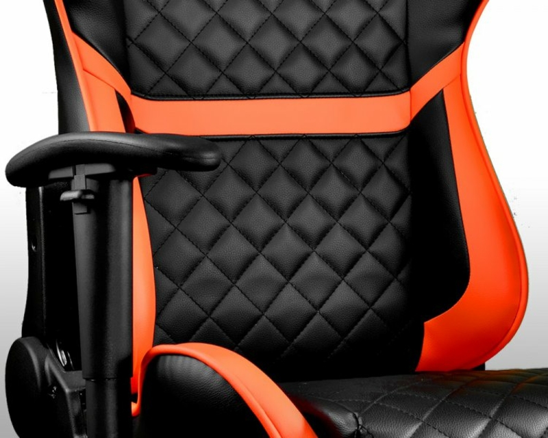 Крісло ігрове ARMOR One , чорний-помаранч, numer zdjęcia 9