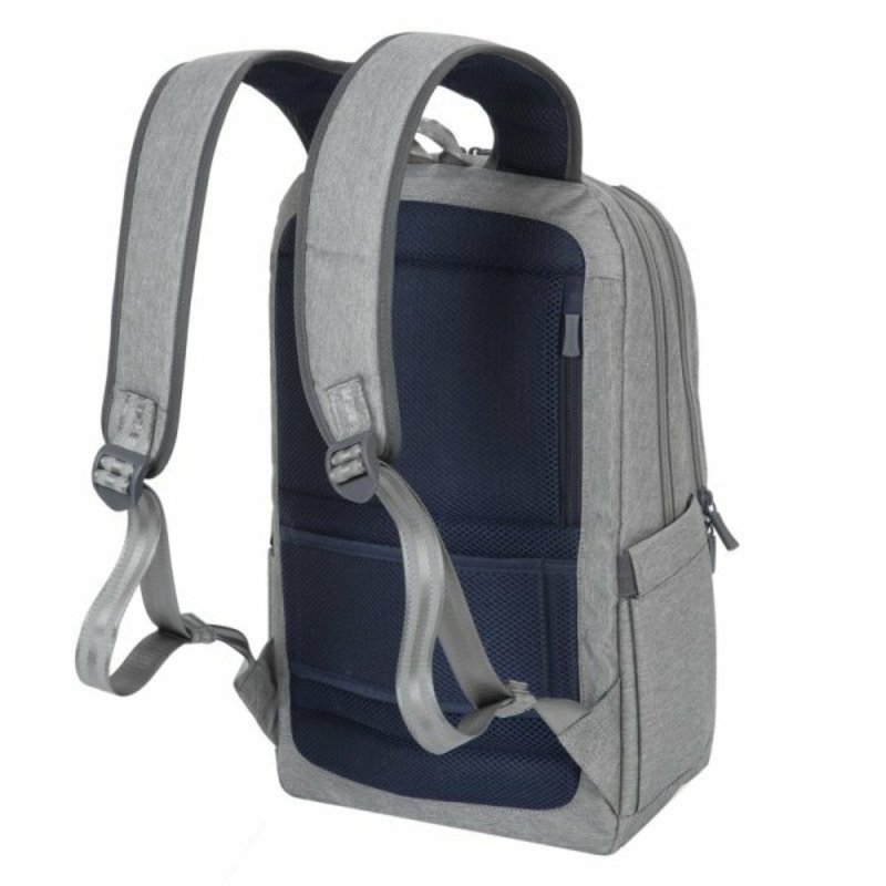RivaCase 7760 сірий рюкзак  для ноутбука 15.6 дюймів., photo number 3