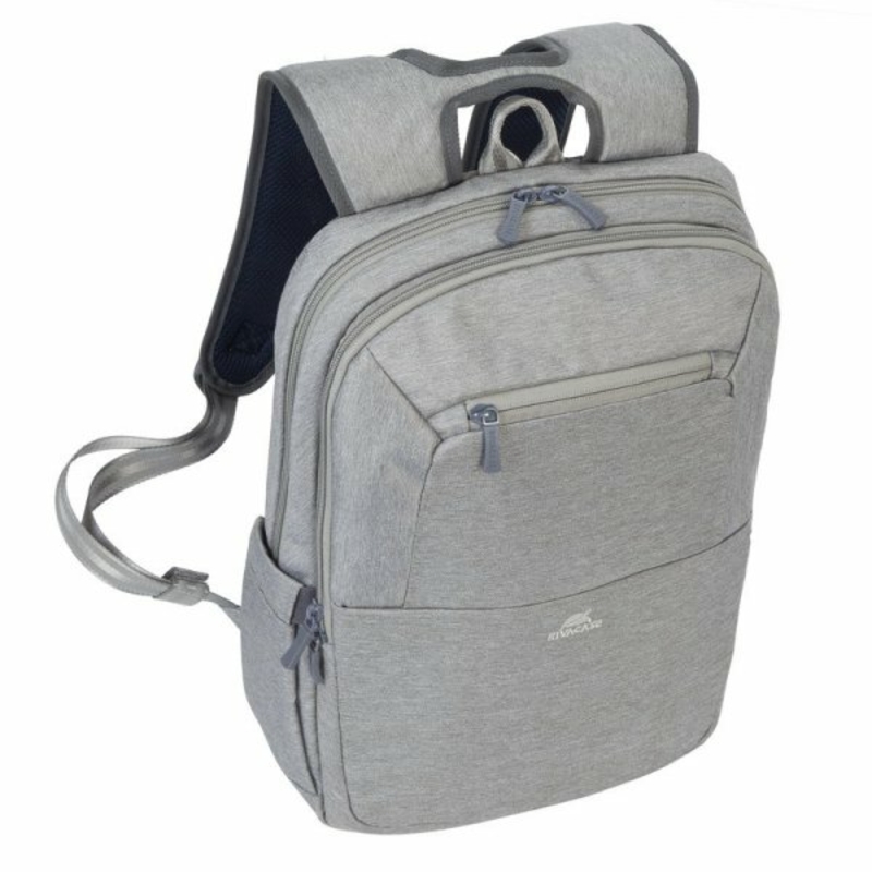 RivaCase 7760 сірий рюкзак  для ноутбука 15.6 дюймів., numer zdjęcia 4