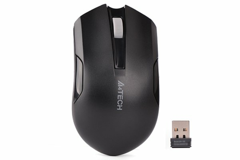 Миша A4Tech-G3-200NS USB V-Track, бездротова, 1000dpi, чорна, numer zdjęcia 6