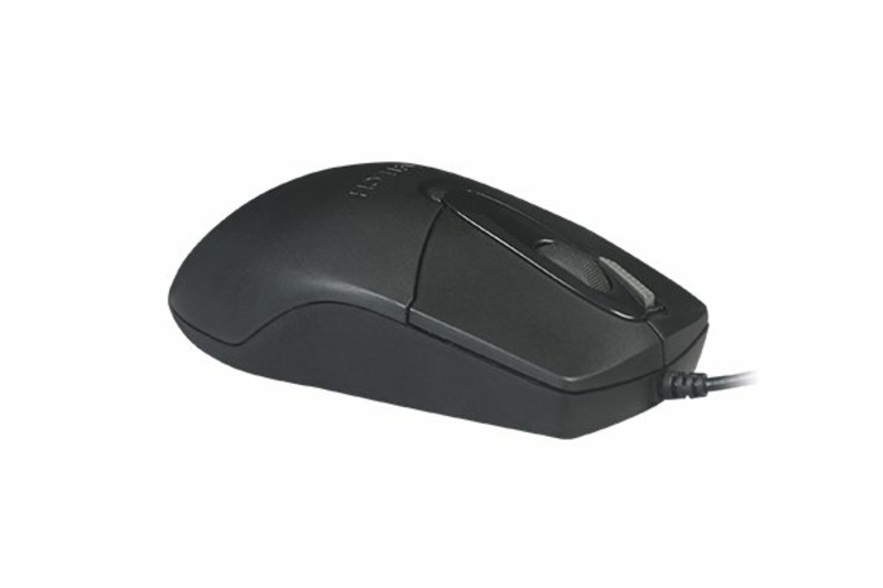 Миша A4Tech OP-730D USB, чорна, фото №6