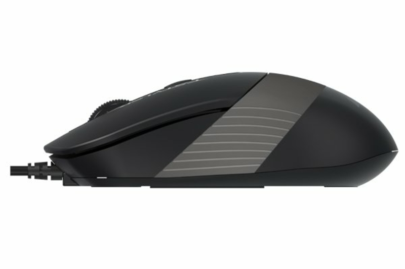 Миша A4Tech Fstyler FM10 (Grey),  USB, колір чорний+сірий, фото №4