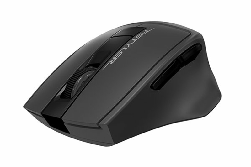Миша бездротова A4Tech Fstyler FG30 (Grey),  USB, колір чорний+сірий, photo number 4