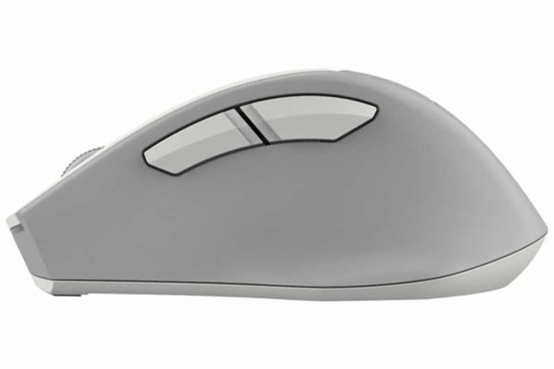 Миша бездротова A4Tech Fstyler FG30 (Grey+White),  USB, колір білий+сірий, фото №4