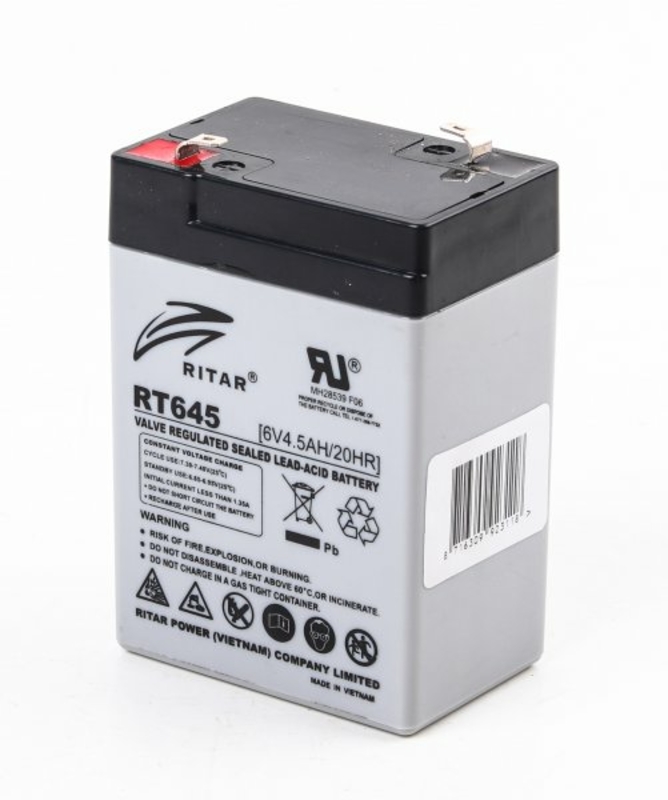 Акумуляторна батарея Ritar RT645