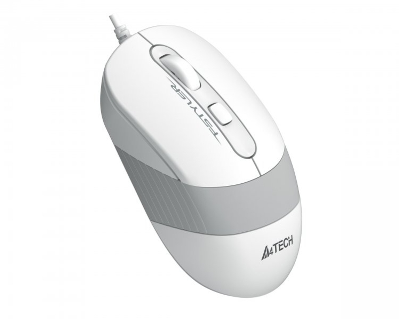 Миша A4Tech Fstyler FM10S (White), безшумна, USB, колір білий, photo number 3