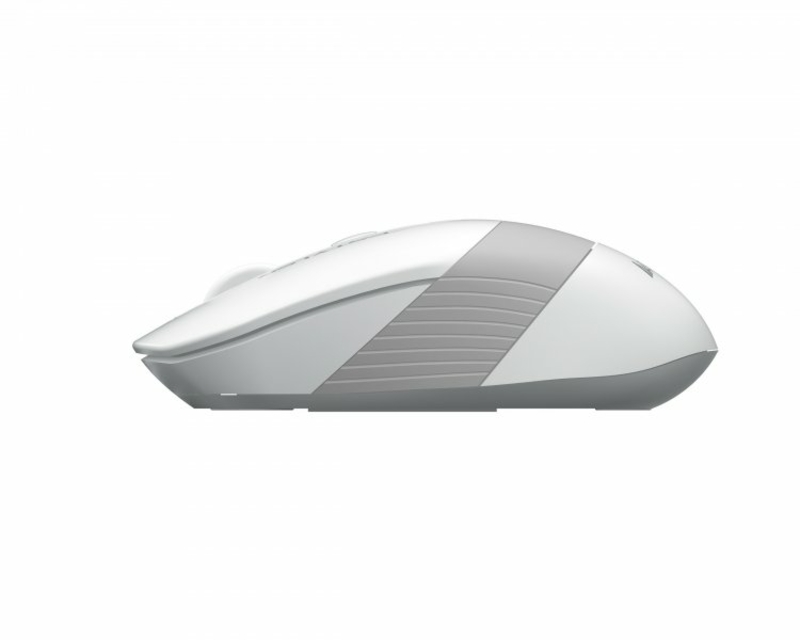 Миша бездротова A4Tech Fstyler FG10S (White), безшумна, USB, колір білий, фото №3