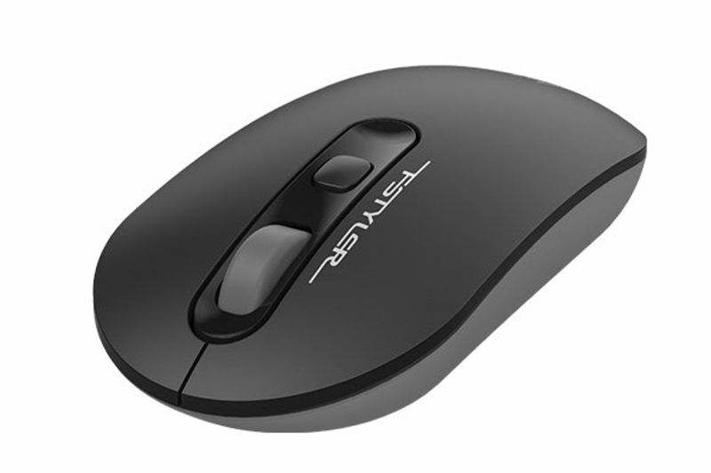 Миша бездротова A4Tech Fstyler FG20 (Grey),  USB, колір світло-сірий, фото №4