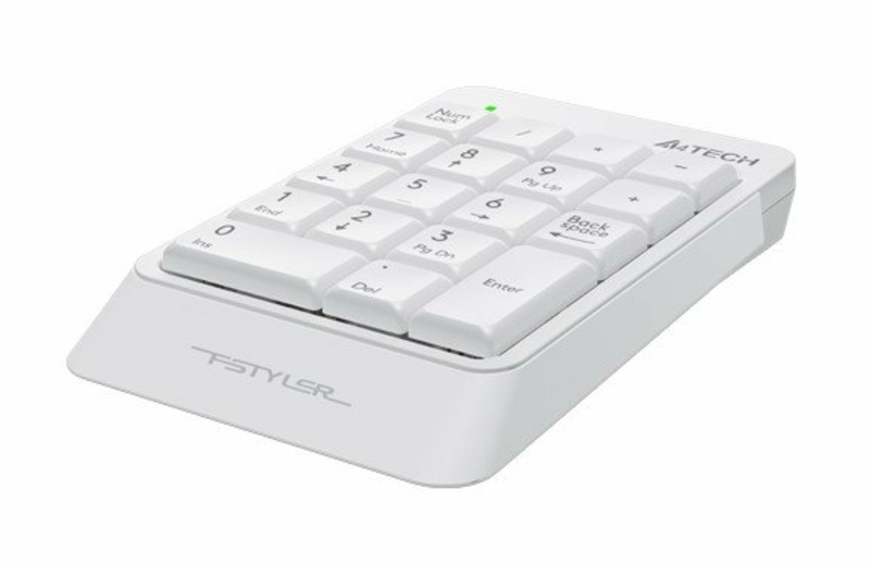 Клавіатура цифрова A4-Tech FK13P, біла, USB, фото №5