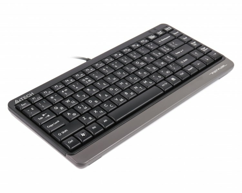 Клавіатура A4-Tech Fstyler FK11, сірий колір, USB, фото №3