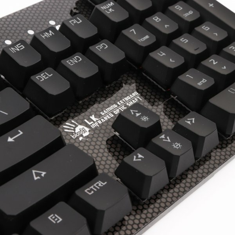 Механічна клавіатура A4Tech Bloody B800 NetBee , ігрова LK Blue, підсвічування Orange, USB, фото №4