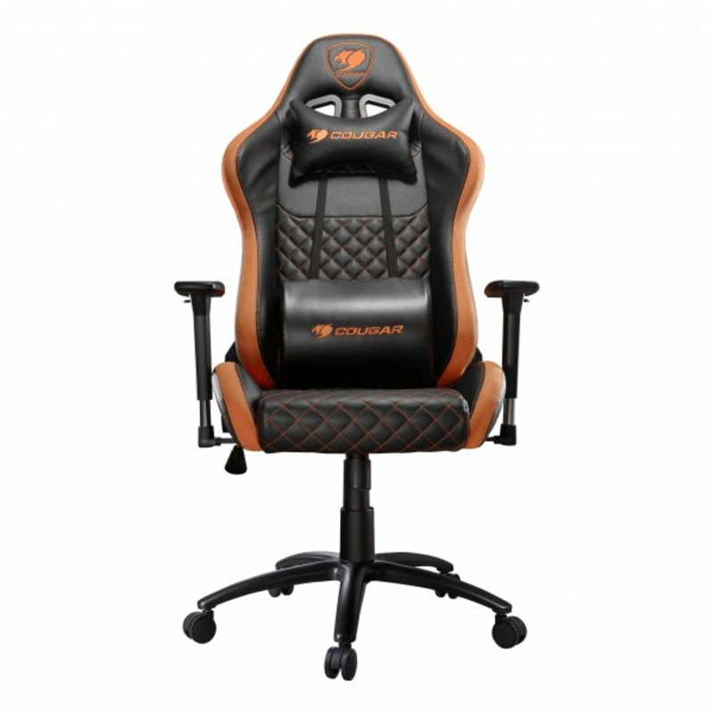 Крісло ігрове ARMOR PRO , чорний з помаранчевим, photo number 2